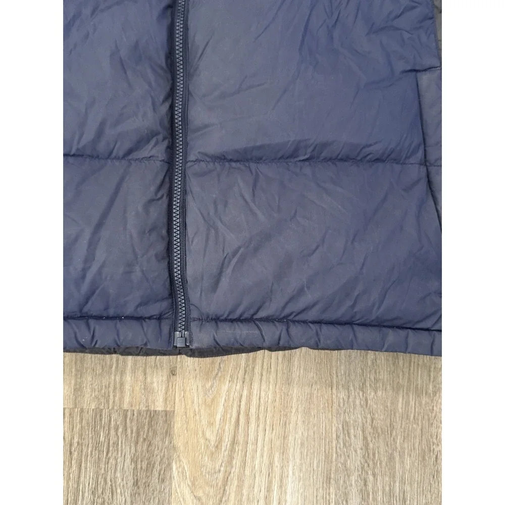 The‎ NORTH FACE Retro Nupste 550 Down Hooded Puffer Jacket Large Summit Blue